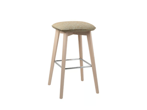 HELLEN SOFT SG06 - High beech stool with integrated cushion _ New Life